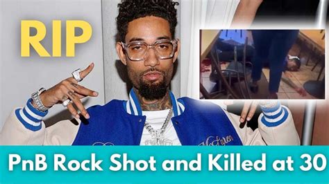 The 30-year-old PnB Rock, born Rakim Hasheem Allen, is known for sing