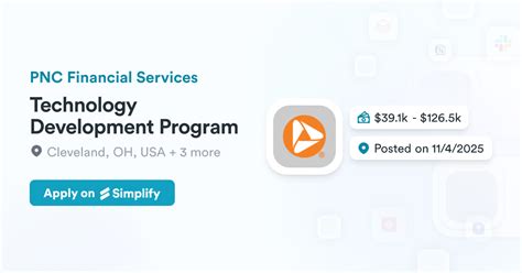 Pnc technology development program.  Pnc Technology Development Program PNC Technology Dev...