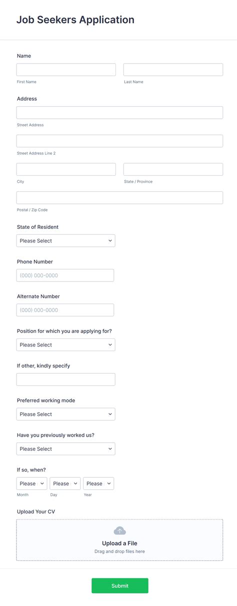 Png job seekers application form.  We were developed by expert Helping Jobseekers look f...