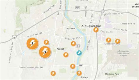 PNM is reporting about a dozen power outages around the Albuquerque metro. At around 4 p.m. Thursday, PNM reported that more than 2,000 customers are without power.. 
