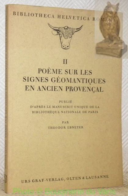 Poème sur les signes géomantiques en ancien provençal. - Handbook of food powders processes and properties woodhead publishing series.