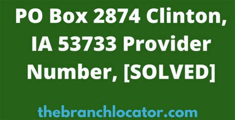 Claims and Billing. Medical Bill Fax: 732-813-1345; Mailing Bill Address: PO Box 2894, Clinton, IA 52733; Electronic Billing Partner: Jopari Solutions