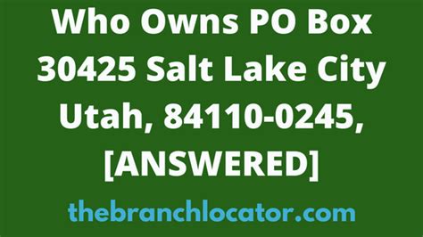 Po box 31344 salt lake city. Things To Know About Po box 31344 salt lake city. 