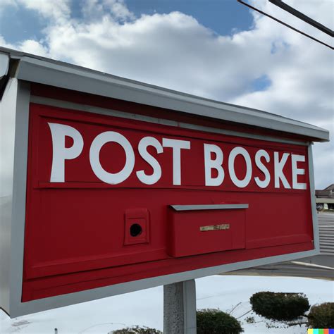 With a PO box, you can rest easy knowing