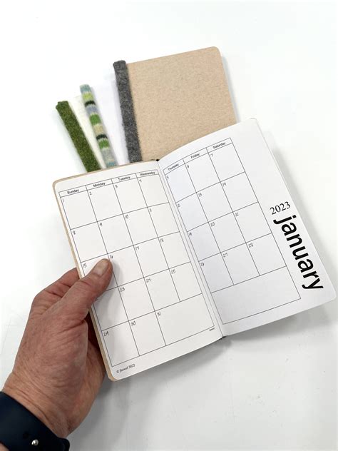 Pocket Calendar Planner