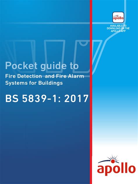 Pocket Guide To Fire Detection And Fire Alarm Systems For Buildings BS