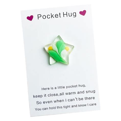 Pocket Hug Card And Token RedStarr Creations