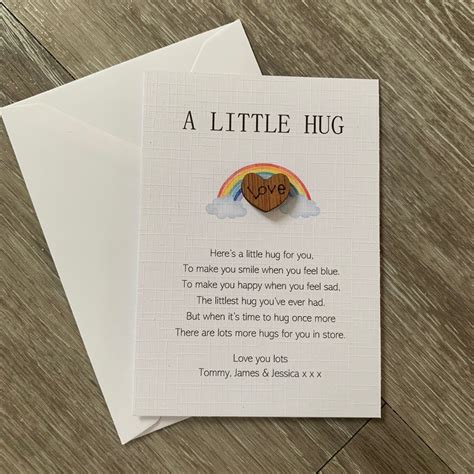 Pocket Hug Poem Printable Free