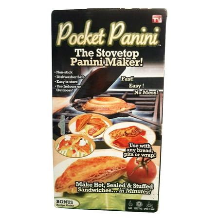 Pocket Panini Stovetop Sandwich Maker - AS SEEN ON TV - Walmart