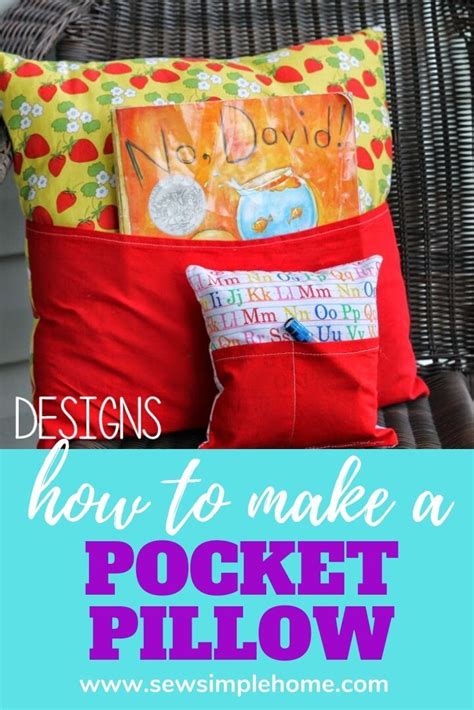 Pocket Pillow Pattern Free