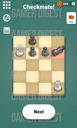 Pocket chess level 23. Pocket Chess is a new way to learn and improve at Chess. Featuring boards that are small and simple, important pieces are in focus so that you can learn to recognise Chess … 