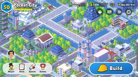 Pocket city 2. Build and explore your city as mayor! 