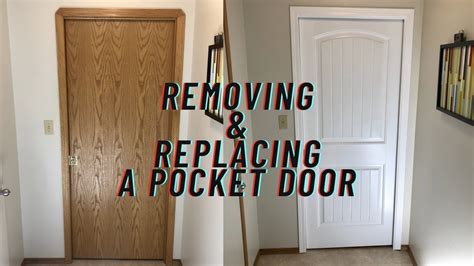 Pocket door repair. 