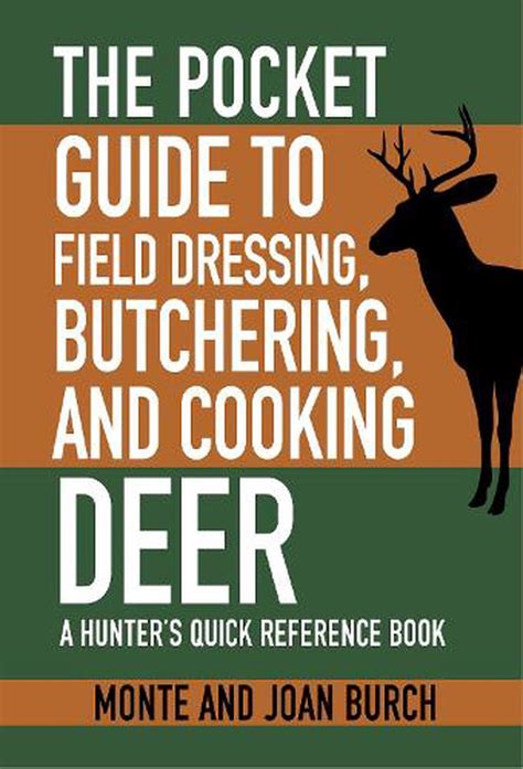 Pocket guide to field dressing butchering and cooking deer paperback. - Breiz atao delaporte nationale 1901 1948.