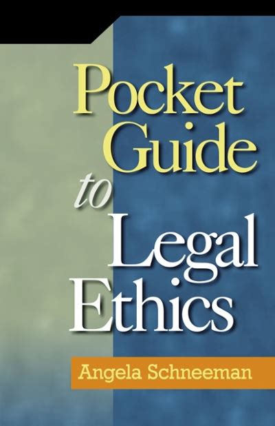 Pocket guide to legal ethics 1st edition. - The norton field guide to writing ww norton amp company.