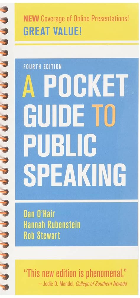 Pocket guide to public speaking 4e speech central plus access. - Manuale di istruzioni per passat 2015.