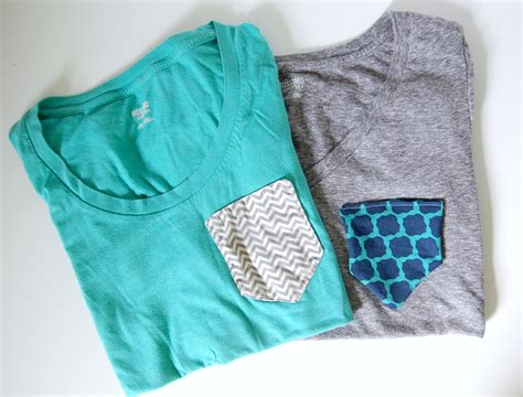 Pocket pattern tshirt Clothes Pinterest