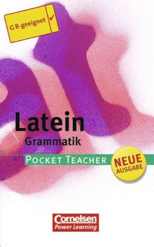 Pocket teacher, sekundarstufe i, latein grammatik. - Alfa romeo 156 2 0 ts manual.