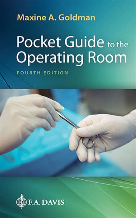 Read Online Pocket Guide To The Operating Room By Maxine A Goldman