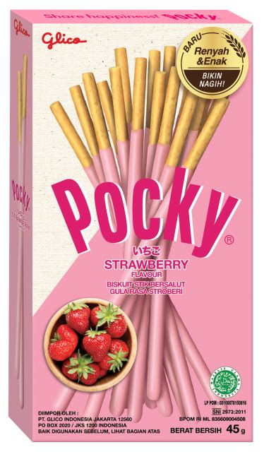 Pocky Strawberry PT Glico Indonesia