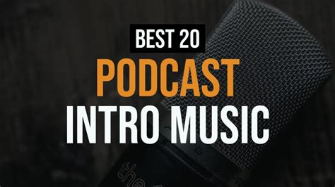 Podcast intro music. In this section, you will find intro music for podcasts, YouTube videos, radio shows, and your other projects. It is also called music for logos or audio logos. These are short, complete music pieces used at the beginning of video clips, podcasts, TV and radio programs, and news. 