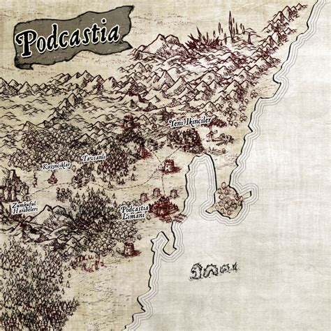 Podcastia haritası