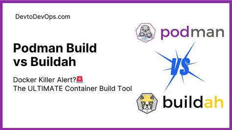 Podman Build vs Buildah Simplify Container Building Tools