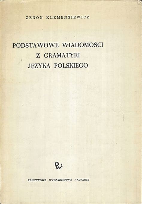 Podstawowe wiadomości z gramatyki je̜zyka polskiego. - Specialist mathematics workbook and revision guide.