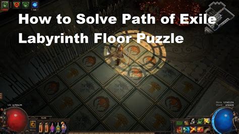 Poe labyrinth switch puzzle.  Completing the Labyrinth for the first time unlocks a cha...