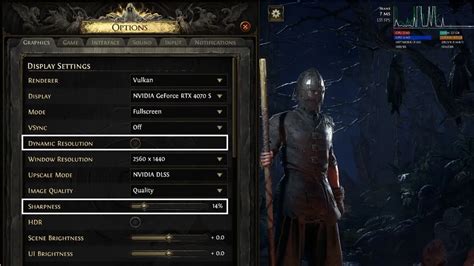 Poe lowest settings.  Advanced Settings Dynamic Resolution: Off This setting keeps chan...