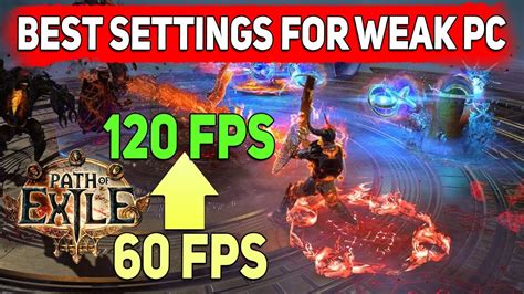 Poe lowest settings.  In this video I go over what each setting does and ...