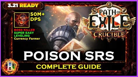 Poe poison shadow.  Path of Exile 3.  The Jun 12, 2025 · Guide series content...