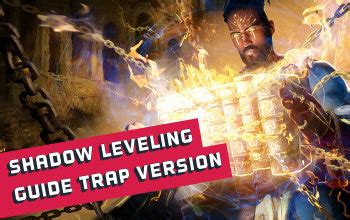 Poe shadow leveling. .  ...