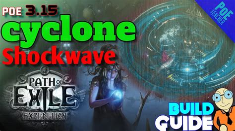 Hey guys, here is another cyclone build but this time I used shockwave support. Shockwave really boosts our damage and helps with clear. Map mods are not a p....