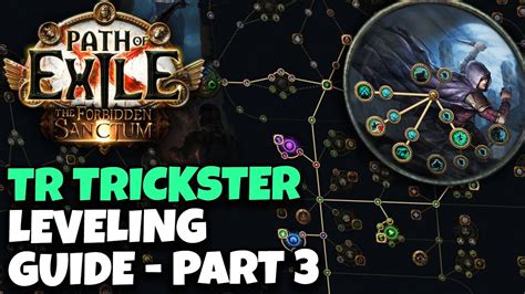 Poe trickster fast leveling.  Does anyone have any recommendations on a...