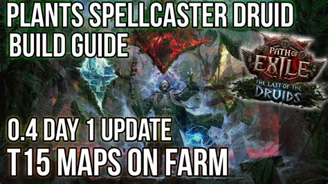 Poe2 leveling endgame. 40YouTube Plants Spellcaster Druid Build Guide (Leveling a...