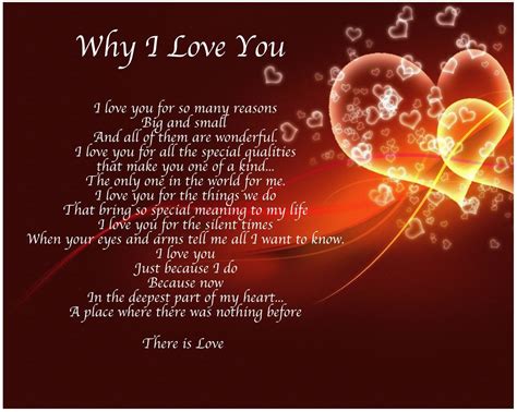 Poem about i love you. Daddy, I Love You. Published by Family Friend Poems February 2006 with permission of the Author. You held me up when I was weak. You hugged me close when tears I'd weep. When things got hard, you pushed me through. You always showed me you loved me true. I don't know why. For without you, where would I be? 
