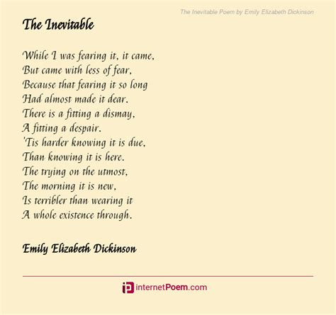 Poems by Emily Dickinson: The Inevitable Infoplease