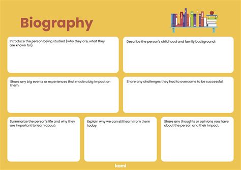 Poems with author biography template