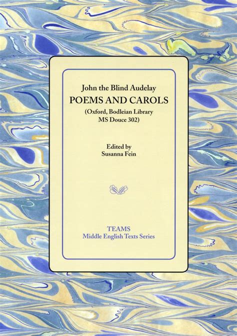 Read Online Poems And Carols Oxford Bodleian Library Ms Douce 302 By John Audelay