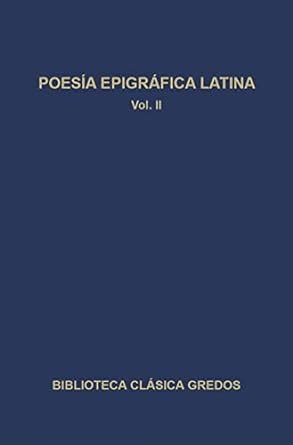 Poesia epigrafica latina / latin epigraph poetry. - Denon dcm 450 service manual download.