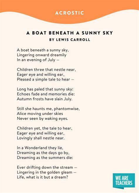 Poetry poem