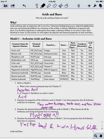 Acids And Bases Pogil Answer Key - Displaying top 8 workshee