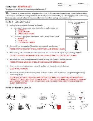 Pogil safety first answer key. Things To Know About Pogil safety first answer key. 