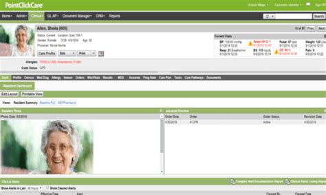 Point Click Care Charting Point Click Care Software