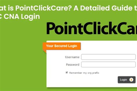 Point Click Care Secure Login