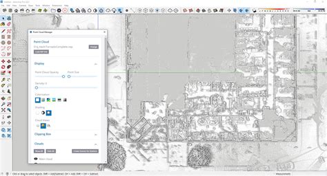 Point Cloud Manager SketchUp Help