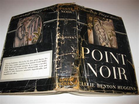 Point Noir. by HUGGINS, Clelie Benton: Hardcover 1st Edition