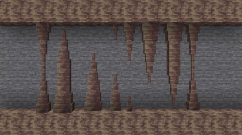 Pointed Dripstone in Mincraft