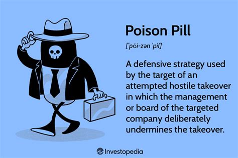 Poison Pill: A Defense Strategy and Shareholder Rights Plan